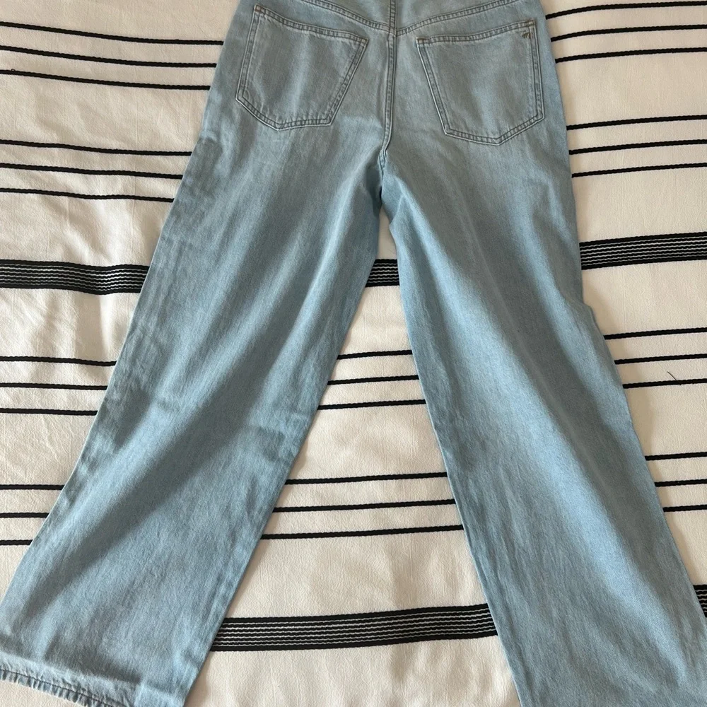 Madewell Light Blue Wide Leg Jeans